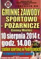 Gminne Zawody Sportowo - Pożarnicze Podleszany 2014